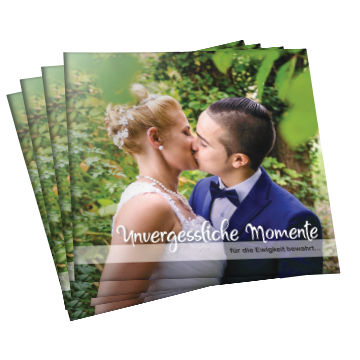 Hochzeitsbroschüre Hochzeitsfotograf Fotostudio Knobloch Bötzingen am Kaiserstuhl